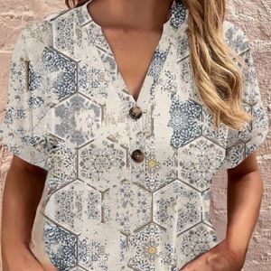 Front V-Neck Top Women , Medium